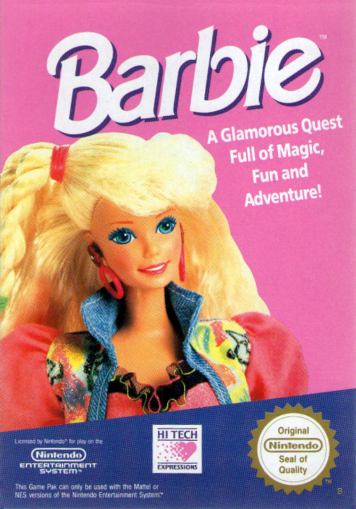 Barbie (Europe) box art
